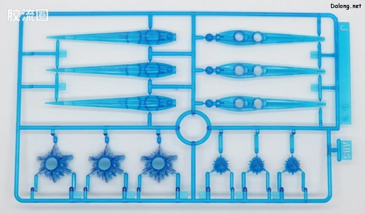 RG 网络限定版 Hi-ν高达用翼状浮游炮特效件 - 图片